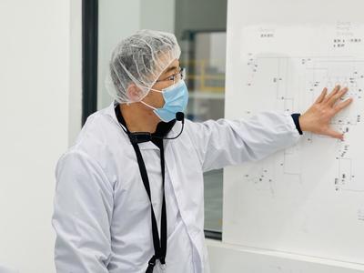 楊金玉董事長蒞臨海洋之星工廠考察指導，強調食品安全與營養健康核心地位